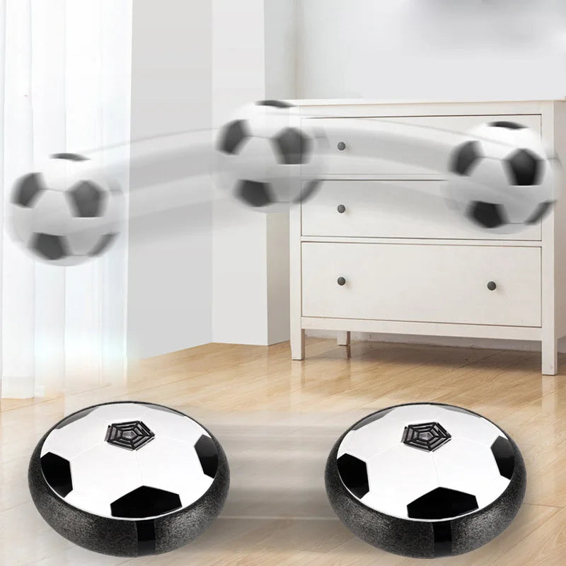 Balón de fútbol de espuma flotante con cojín de aire, juguete de levitación para niños de 3 a 6 años