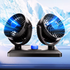 Ventilador Doble Para Coche De 360°